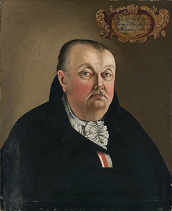 Jan Falęski. Portrait of Vincent Tyszkiewicz, 1814. National Museum in Warsaw, Poland